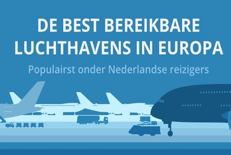 Wat zijn de best bereikbare luchthavens in Europa?