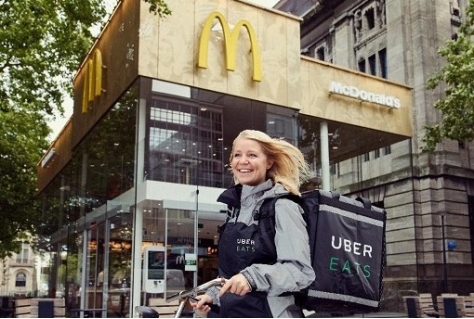 UberEATS antwoord voor McDonald’s op vraag naar bezorging