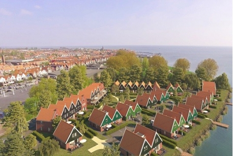 Bescheiden park Landal GreenParks bij Volendam