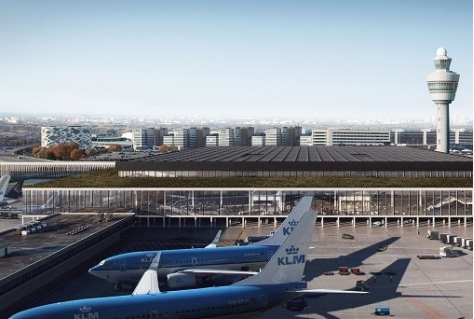 Schiphol kiest ontwerp terminal van KAAN Architecten