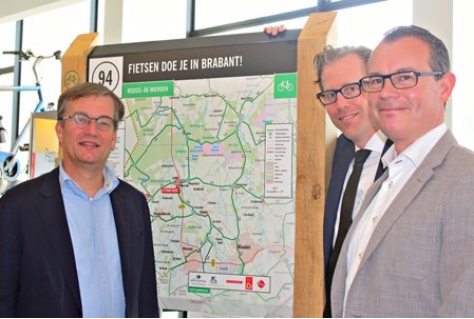 Beacon-technologie langs Brabantse fietsroutes