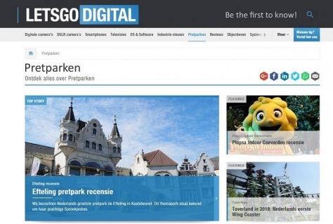 Parkspot naar LetsGoDigital