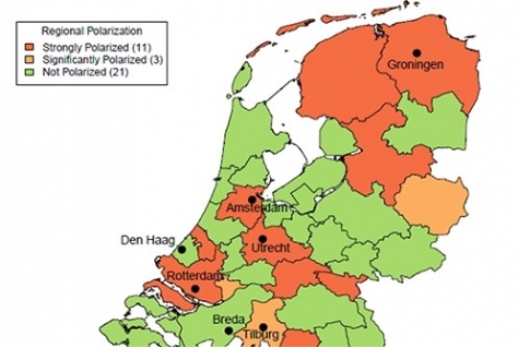 Polarisatie beroepen en inkomens vooral in steden