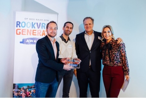 Speelpark Klein Zwitserland wint Rookvrije Generatie Award