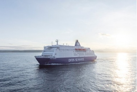 DFDS ontvangt award Leading ferry operator