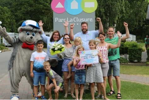 2,5 miljoenste gast voor Parc La Clusure 