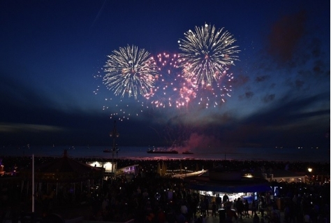 Eerste weekend Vuuwerkfestival Scheveningen 2018 trekt 100.000 bezoekers