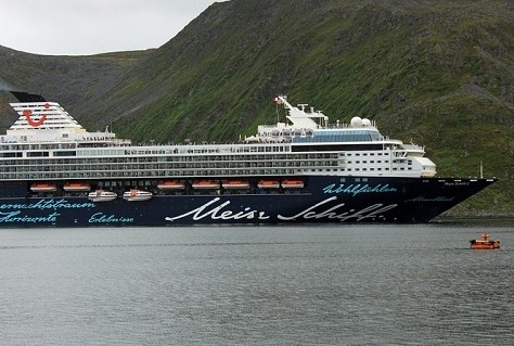 Breedband op cruiseschip