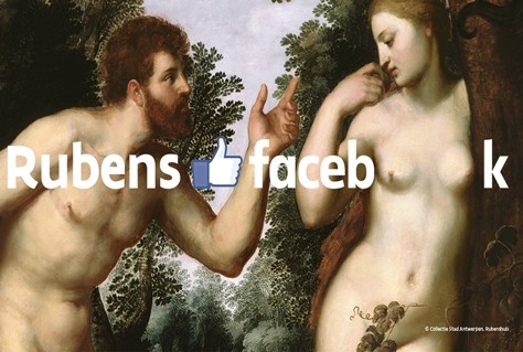 Stunt van Toerisme Vlaanderen ‘Rubens vs. Facebook’ leidt tot doorbraak tegen artistieke censuur