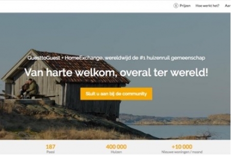 Boekingssite HomeExchange introduceert nieuw boekingsplatfform