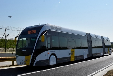 2x primeur bij Brussels Airport: trambus en langste busbaan