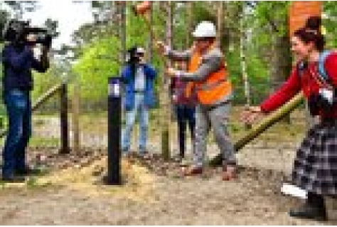 Eerste wandelnetwerk op de Veluwe