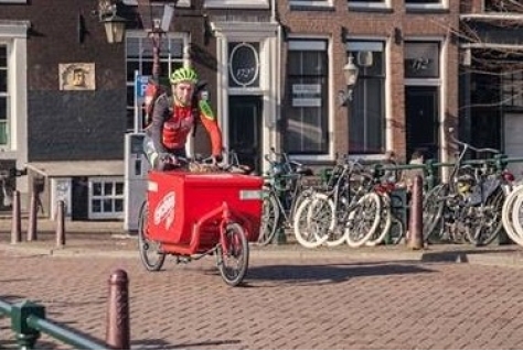 Fietskoeriers veranderen hun businessmodel