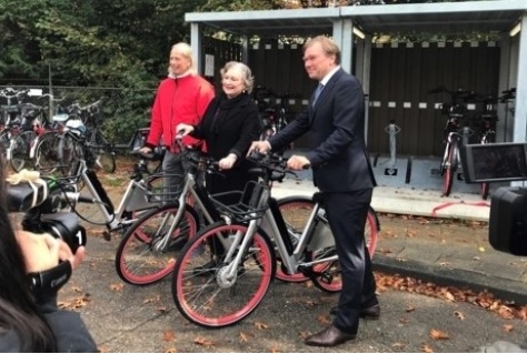 Elektrische deelfietsen in Gooi & Vecht