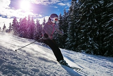 Tunnel onder skipiste Sauerland