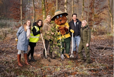 Geen woorden maar daden: Landal plant 3.600 bomen