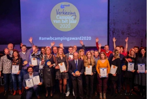 De zes campings van het jaar