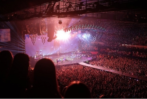 Veel meer bezoekers voor grote concerten