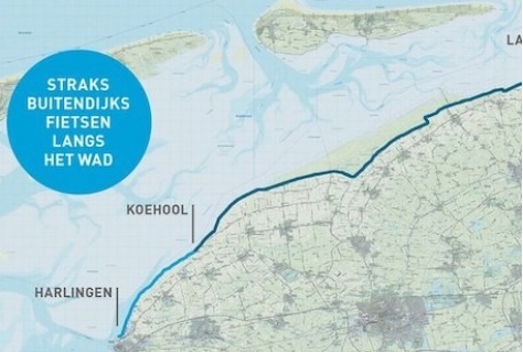 Fietsroute Waddenkust moet Friese kustregio een boost geven