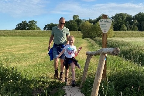 15 km klompenpad bij Winssen