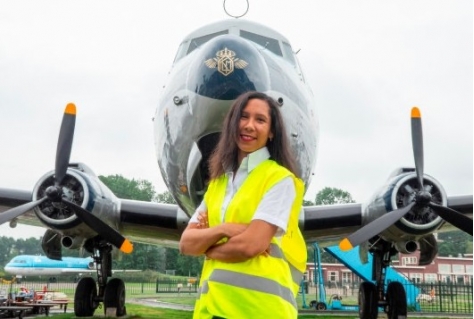 KLM-ers als vrijwilligers aan de slag bij Aviodrome