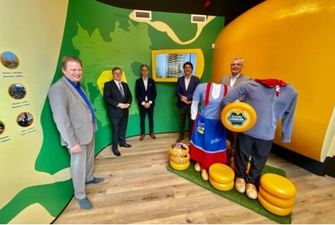 Mini-expo Cheese Valley geopend in Gouda Cheese Experience