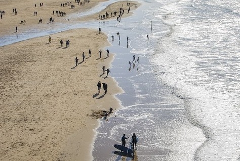 Stranden raken vol - té vol?