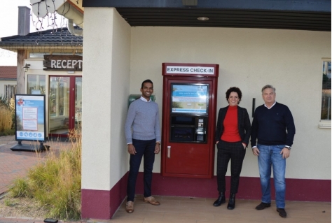 Check-in Kiosk voor recreatiebedrijven