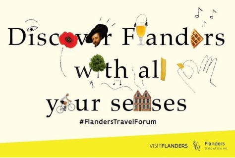 Vlaanderen organiseert virtueel  FlandersTravelForum