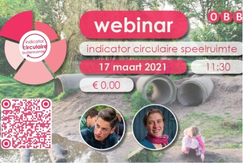 Webbijeenkomst basisprincipes circulaire speelruimte in 15 minuten