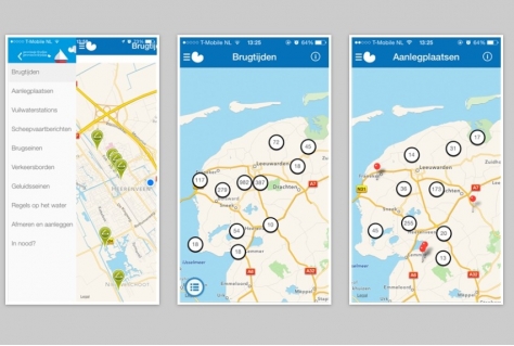 Friesland krijgt app voor contact met brugwachters