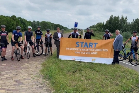 Flevoland komt met de 10 mooiste racefietsroutes