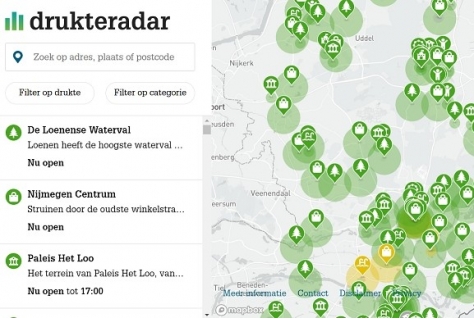 Toerisme VAN activeert weer drukteradar naast Gelderse druktemonitor