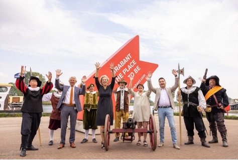 Pijl uit zomercampagne Brabant vindt eindpunt in Grave