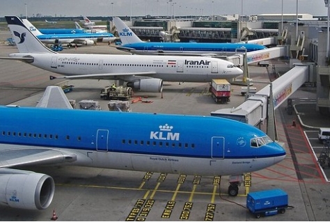 Mogelijk acties bij afhandeling vliegtuigen Schiphol