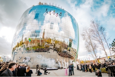 Het glimmende Boijmans depot in Rotterdam is open