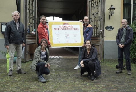 Natuur- en routeorganisaties Overijssel starten eenduidige routemarkeringen