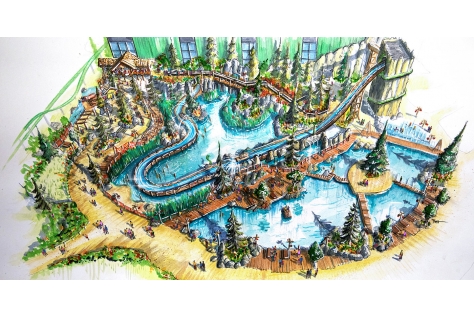 Gigantische metamorfose voor waterbaan Toverland