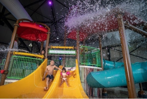 Spraypark bij duurzaam zwembad 't Loo