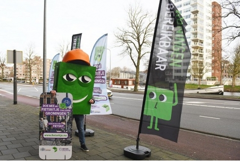 Groningen in pilot Fietsritje van Ommetje app