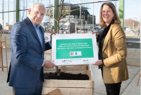 Natuur- en Boerpaviljoen van Albert Heijn op Floriade