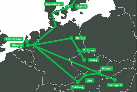 Meer dan 100.000 passagiers met autoslaaptrein