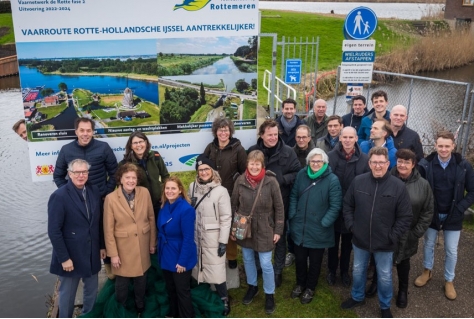 Wensen recreanten vaarroute Rotte-Hollandsche IJssel worden vervuld