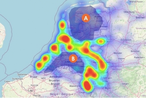 Wat leverde de pilot verplaatsingsgedrag buitenlandse bezoekers op?