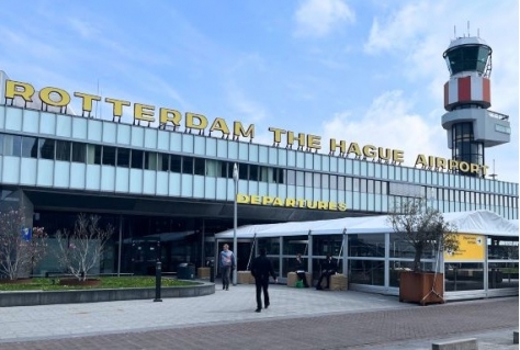 4% minder vluchten zomerseizoen 2023 vanaf Rotterdam The Hague Airport