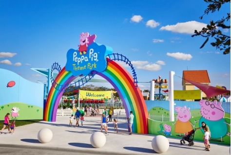 Eerste Peppa Pig attractiepark in Europa