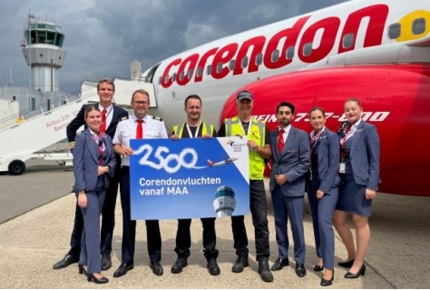 2500 Corendon vluchten op Maastricht Airport