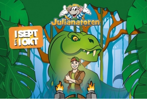 Julianatoren pakt in september uit met dinoweken