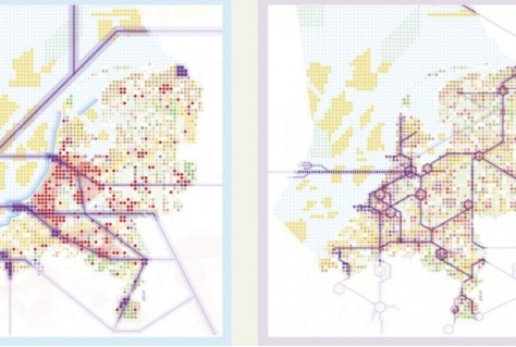 Vier scenario’s voor de inrichting van Nederland in 2050