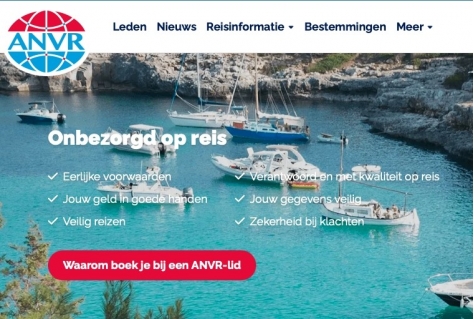 ANVR richt website nu ook op reizigers